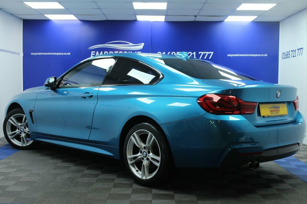 BMW 4 Series Gran Coupe 2L M Sport YE18XJY Blue #2