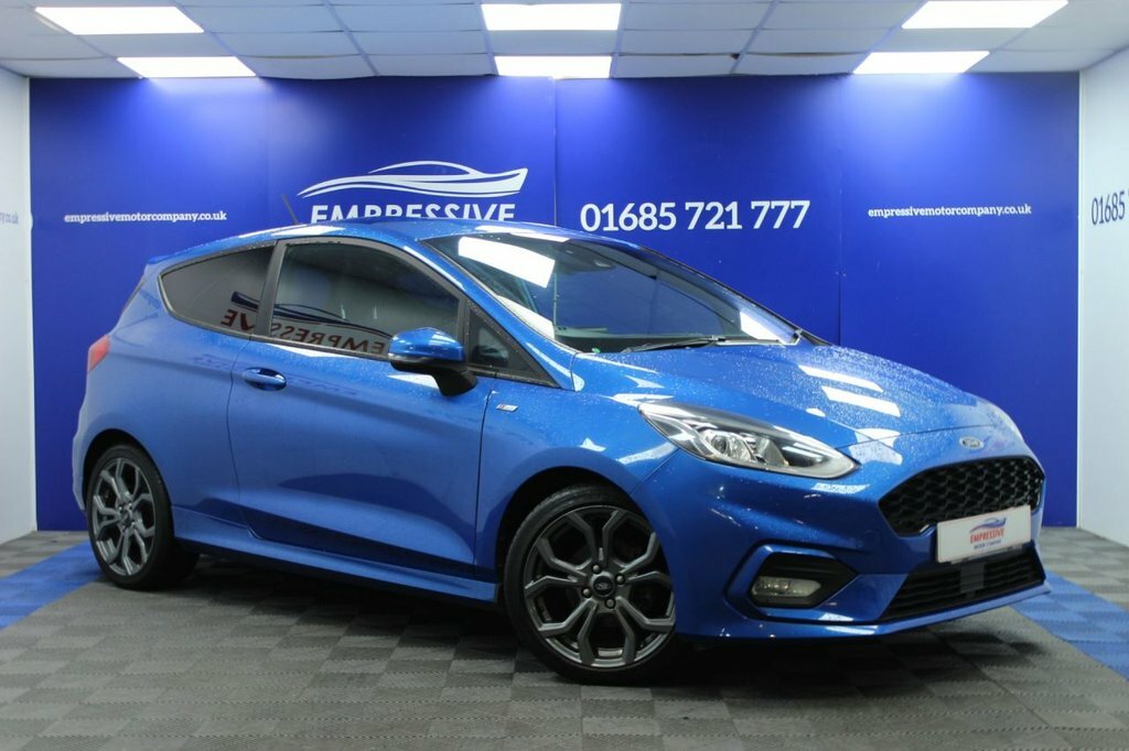 Ford Fiesta 1L St-line Blue