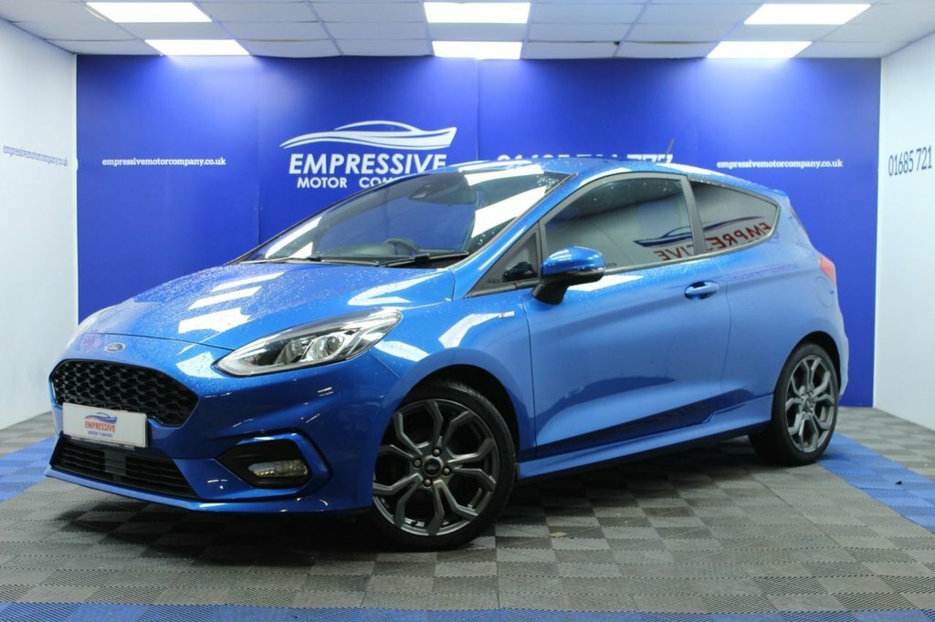 Ford Fiesta 1L St-line EW19HVV Blue #4