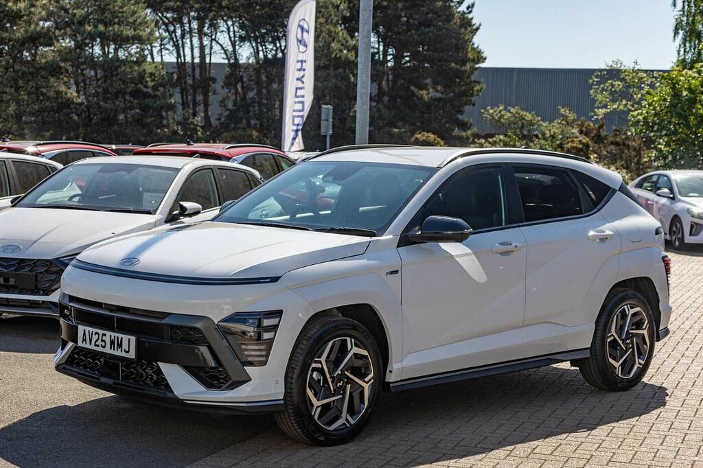 Hyundai Kona 1.6T 138 N Line S Dct AV25WMJ White #6
