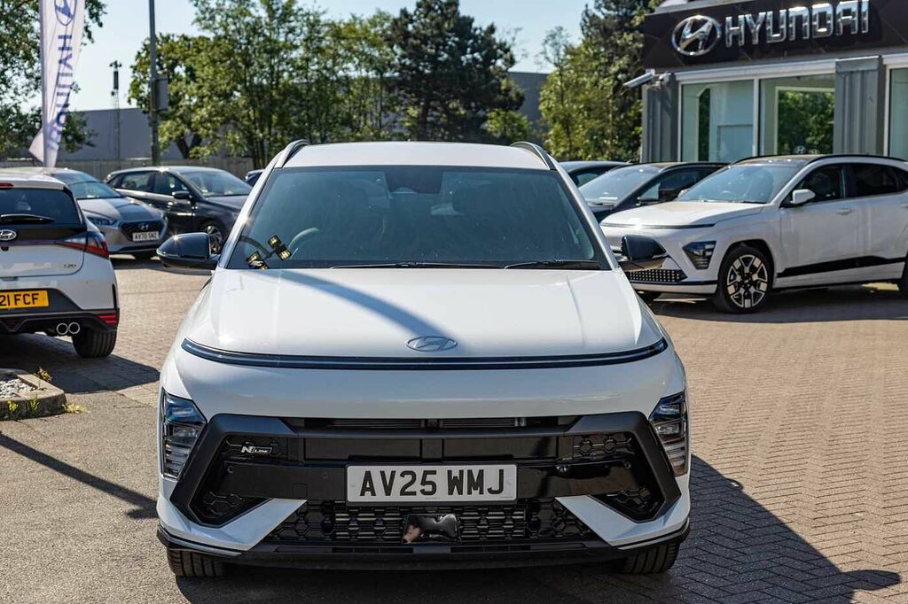 Hyundai Kona 1.6T 138 N Line S Dct AV25WMJ White #5