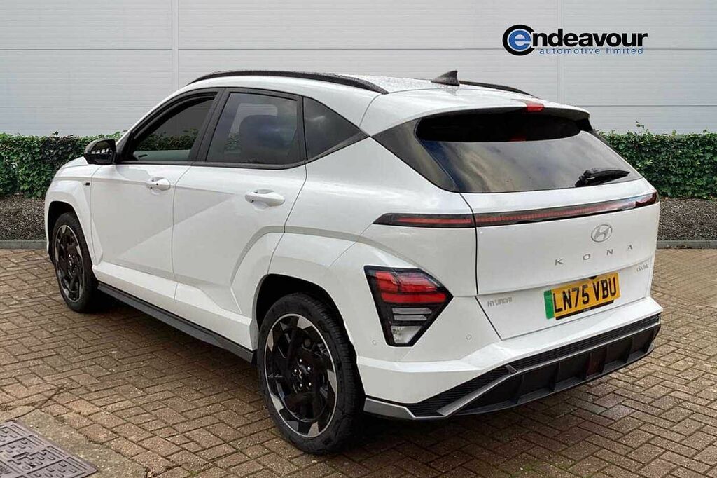 Hyundai Kona 160Kw N Line S 65Kwh LN75VBU White #3