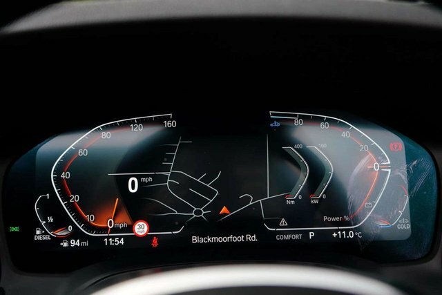 BMW 3 Series 2021 2.0 320D Mht M Sport Touring Hybri YJ21GFP White #6