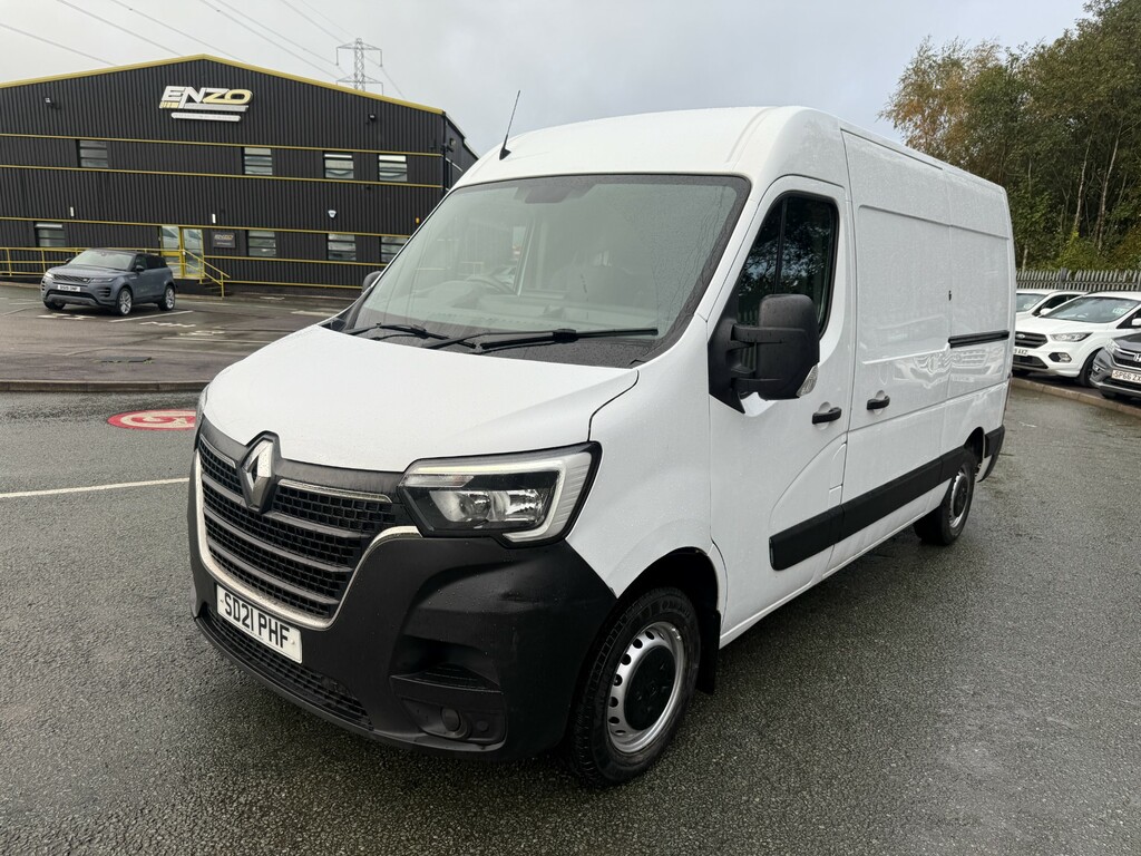 Renault Master 2.3 Dci 35 Business Panel Van Fw SD21PHF White #3