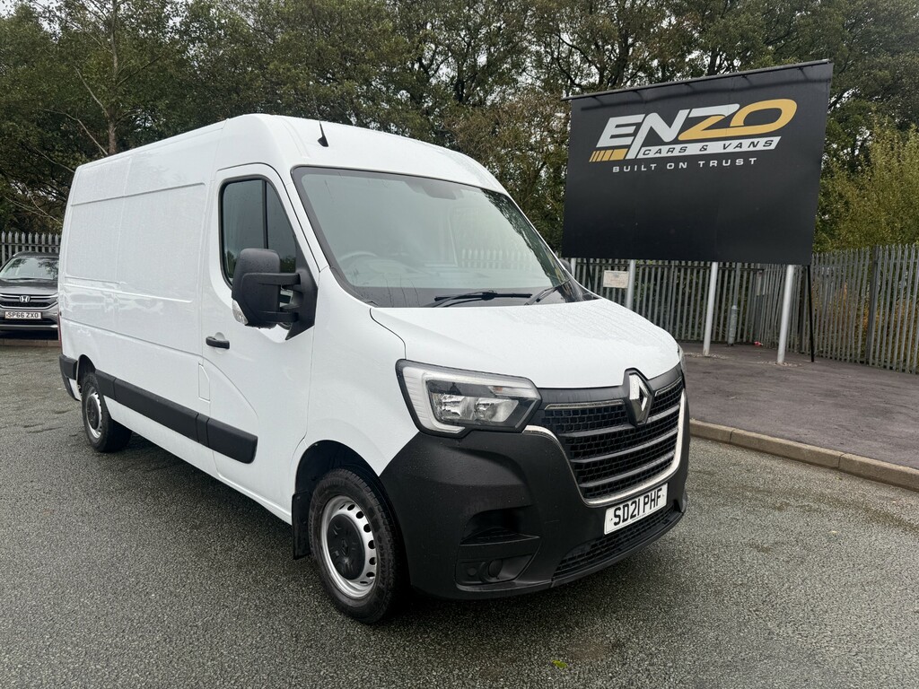 Renault Master 2.3 Dci 35 Business Panel Van Fw White