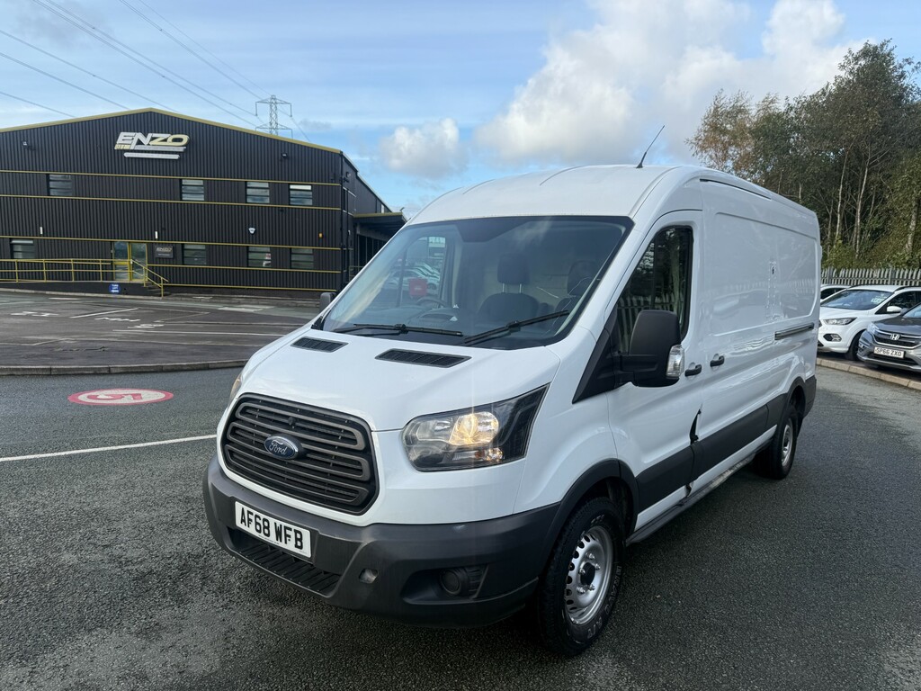 Ford Transit Custom 2.0 350 Ecoblue Panel Van Rwd L3 AF68WFB White #4