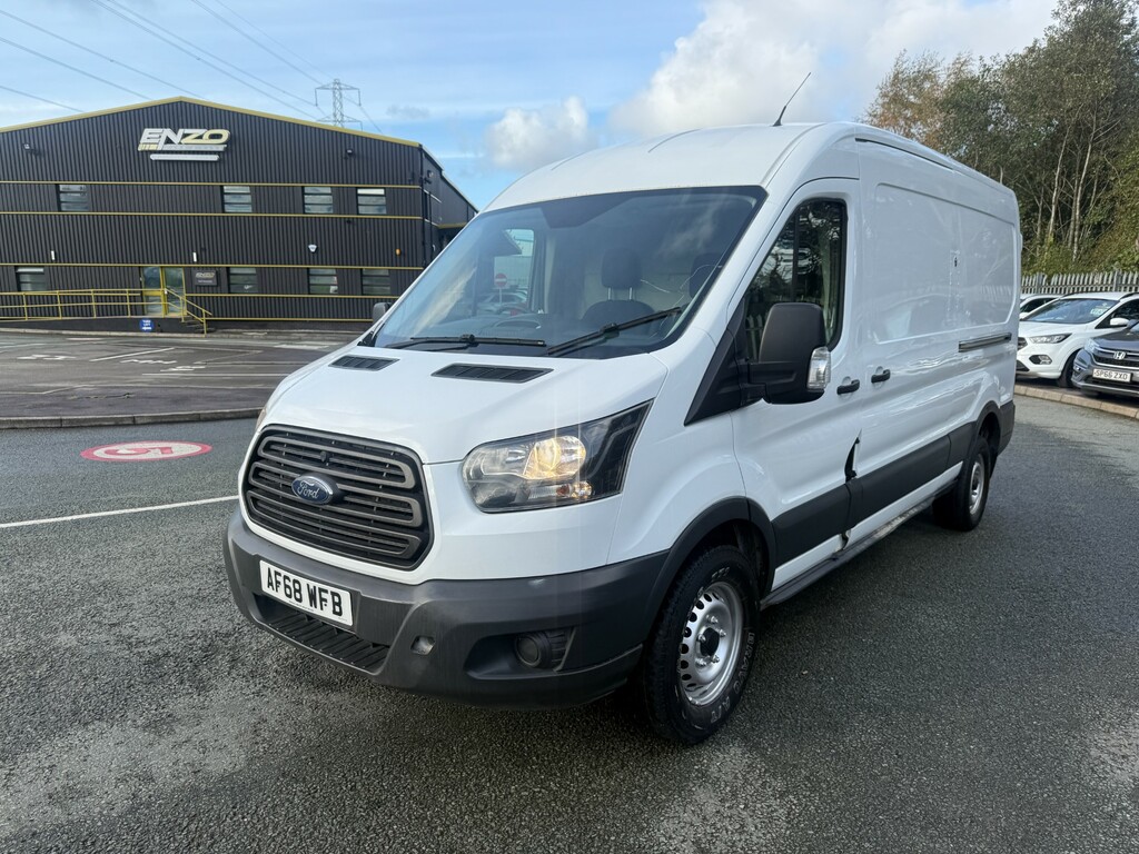 Ford Transit Custom 2.0 350 Ecoblue Panel Van Rwd L3 AF68WFB White #3