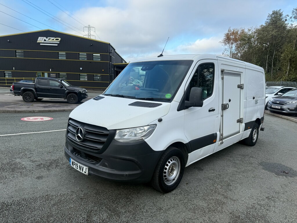 Mercedes-Benz Sprinter 2.1 314 Cdi Panel Van Fwd L2 H2 WP19NVJ White #3
