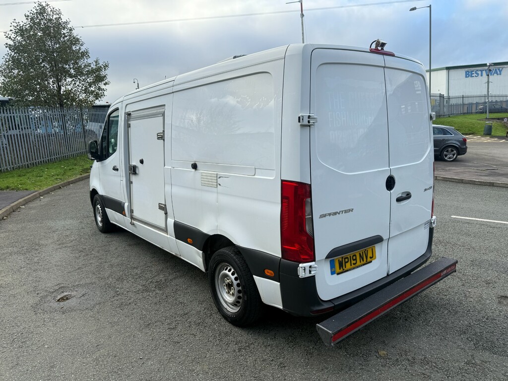 Mercedes-Benz Sprinter 2.1 314 Cdi Panel Van Fwd L2 H2 WP19NVJ White #5