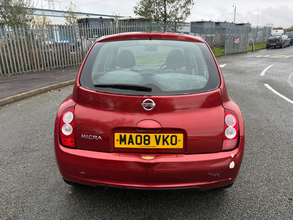 Nissan Micra 1.2 16V Acenta Hatchback 139 G Red #6