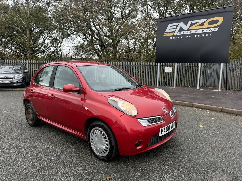 Nissan Micra 1.2 16V Acenta Hatchback 139 G Red