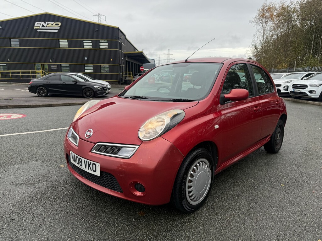 Nissan Micra 1.2 16V Acenta Hatchback 139 G Red #3