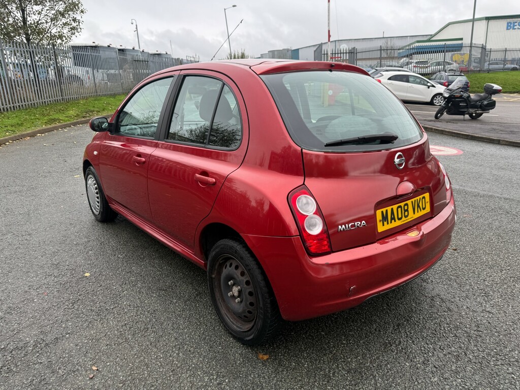 Nissan Micra 1.2 16V Acenta Hatchback 139 G Red #5