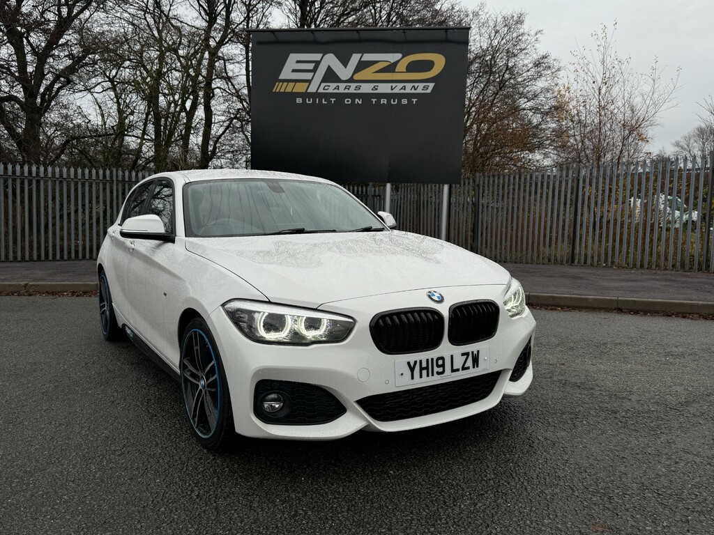 BMW 1 Series 2.0 118D M Sport Shadow Edition Hatchback Dies YH19LZW White #4