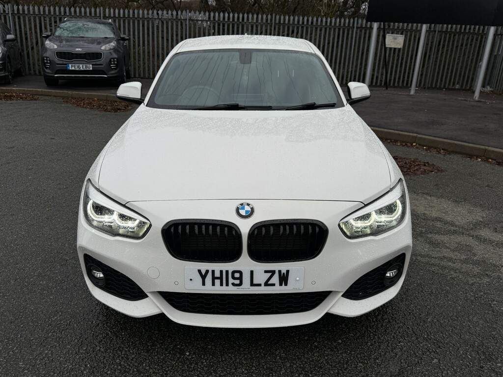 BMW 1 Series 2.0 118D M Sport Shadow Edition Hatchback Dies YH19LZW White #6