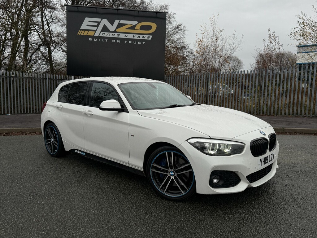 BMW 1 Series 2.0 118D M Sport Shadow Edition Hatchback Dies YH19LZW White #2