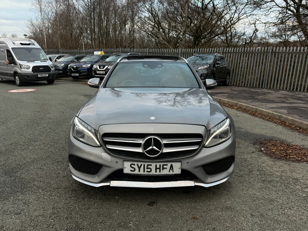 Mercedes-Benz C Class 2.1 Bluetec Amg Line Estate G-tronic E SY15HFA Silver #3