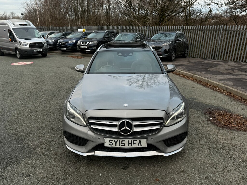 Mercedes-Benz C Class 2.1 Bluetec Amg Line Estate G-tronic E SY15HFA Silver #4