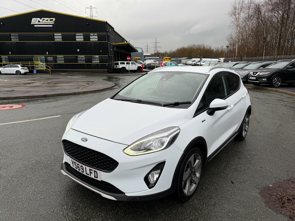 Ford Fiesta 1.0T Ecoboost Gpf Active 1 Hatchback Ma YS69LFD White #3