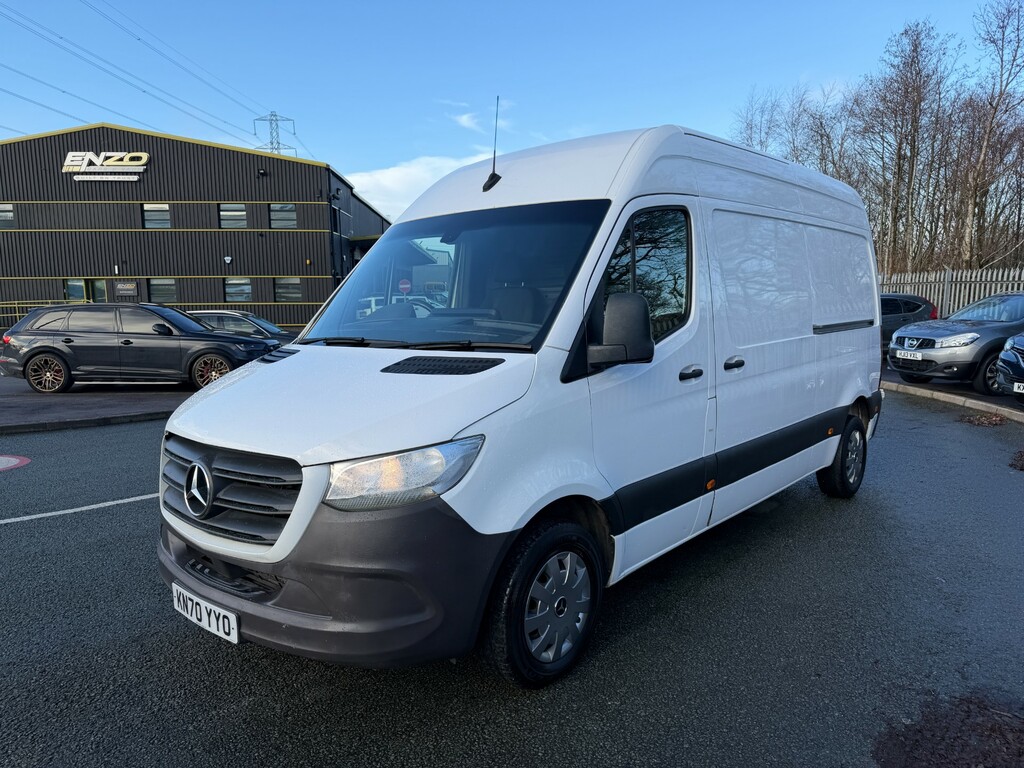 Mercedes-Benz Sprinter 2.1 314 Cdi Panel Van Fwd L2 H2 KN70YYO White #3