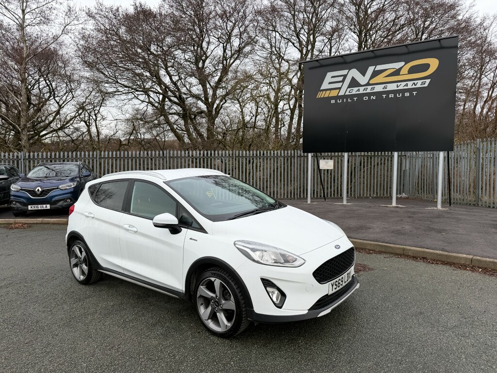 Ford Fiesta 1.0T Ecoboost Gpf Active 1 Hatchback Ma White