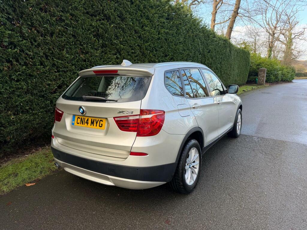 BMW X3 Suv 2.0 20D Se Xdrive Euro 5 Ss 2014 CN14MYG Silver #5