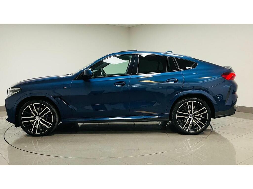 BMW X6 40D Mht M Sport NU72GPO Blue #3