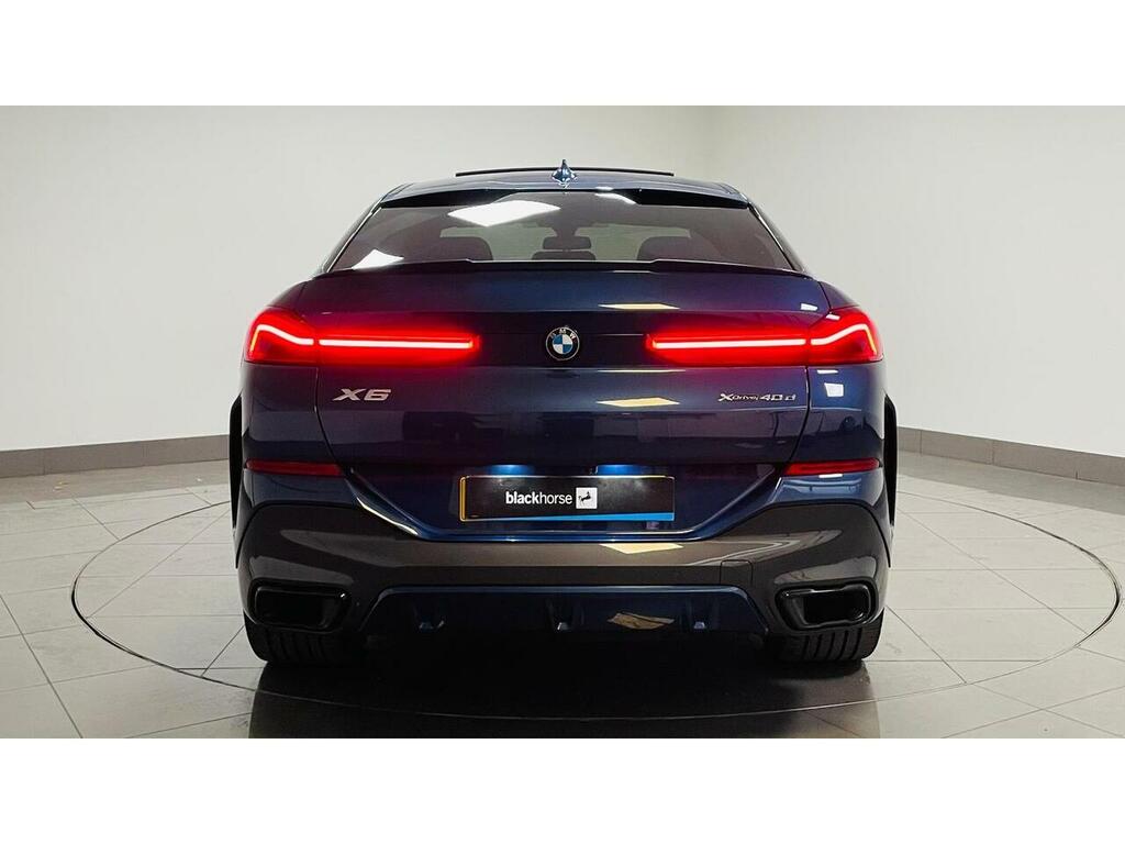 BMW X6 40D Mht M Sport NU72GPO Blue #5