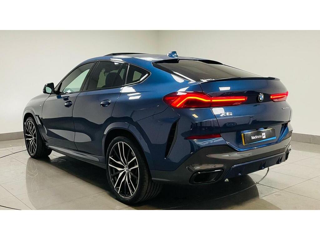 BMW X6 40D Mht M Sport NU72GPO Blue #4
