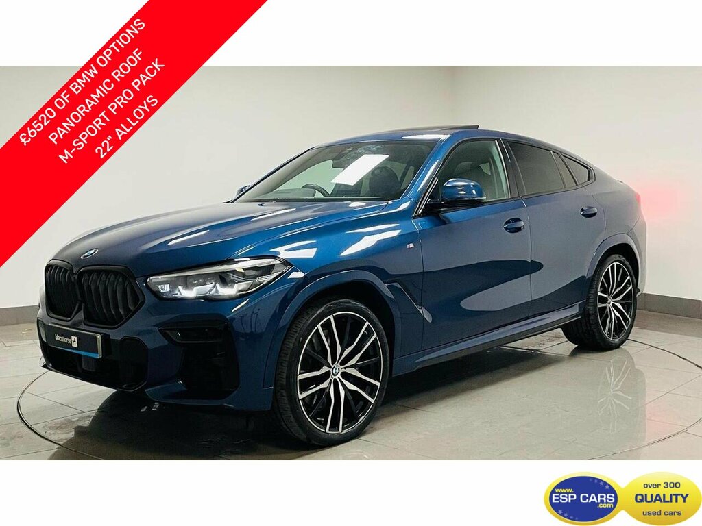 BMW X6 40D Mht M Sport Blue