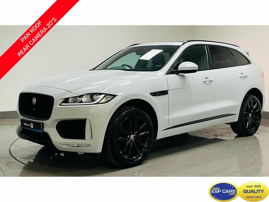 Jaguar F-Pace D180 Chequered Flag White