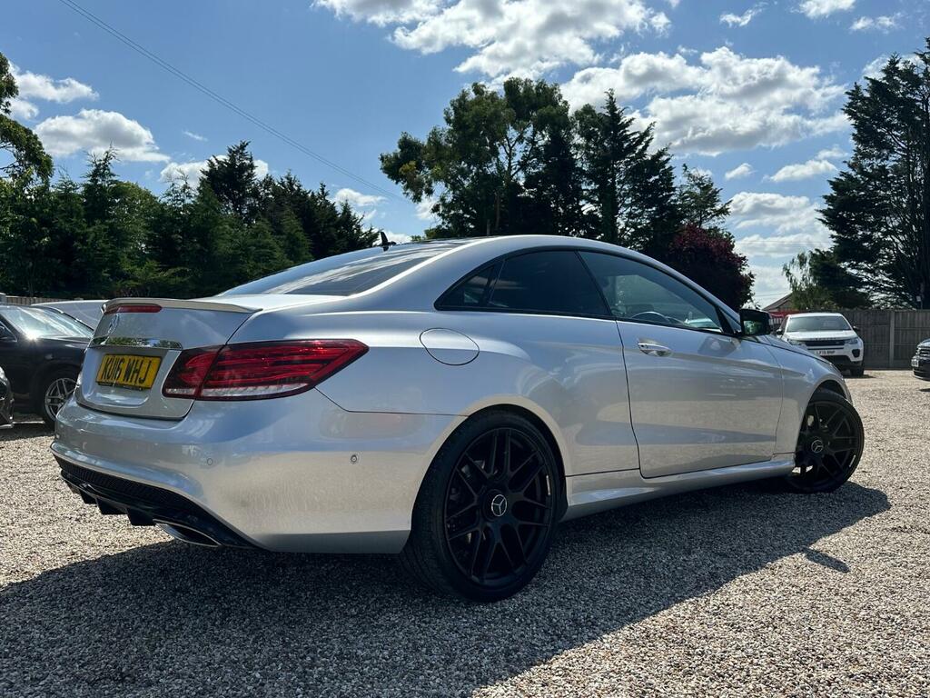 Mercedes-Benz E Class Coupe 3.0 E350d V6 Amg Line Edition 201616 KU16WHJ Silver #3