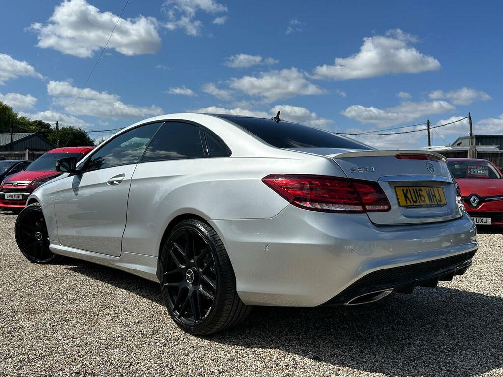 Mercedes-Benz E Class Coupe 3.0 E350d V6 Amg Line Edition 201616 KU16WHJ Silver #4