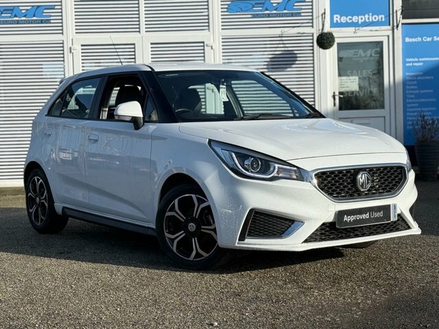 MG MG3 2023 1.5 Vti-tech Exclusive Nav Hatchback Petr White