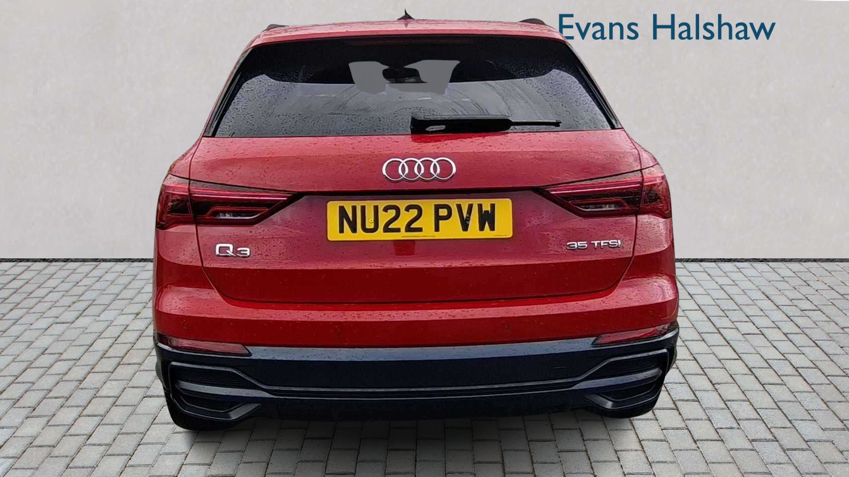 Audi Q3 35 Tfsi Black Edition S Tronic 2022 NU22PVW Red #2