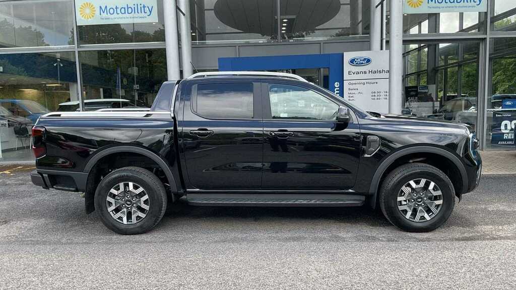 Ford Ranger Pick Up Dcab Wildtrak 2.3 Ecoboost Phev 281 PK25RWW Black #3