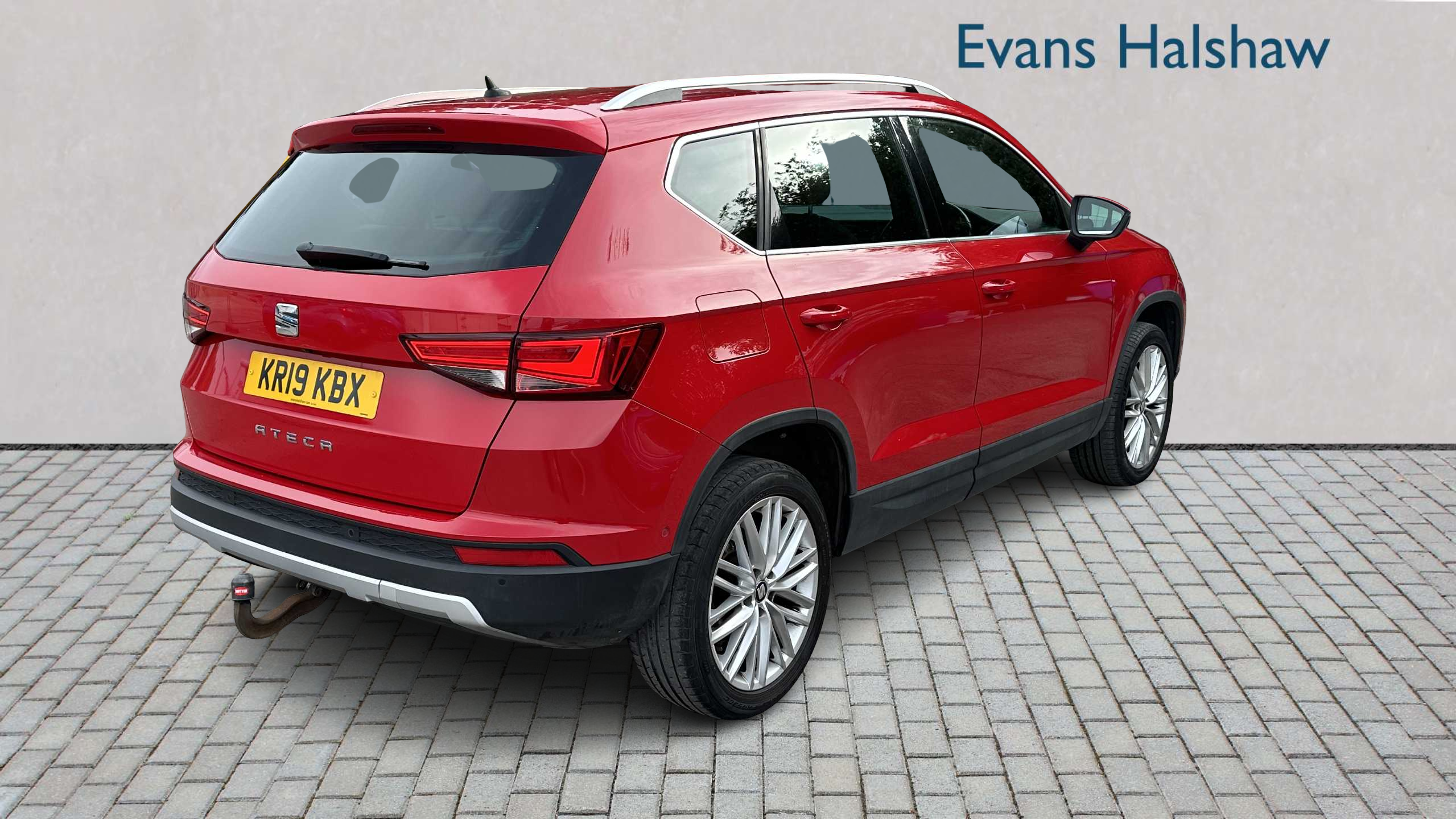 Seat Ateca 1.6 Tdi Xcellence Ez Dsg 2019 Red #3