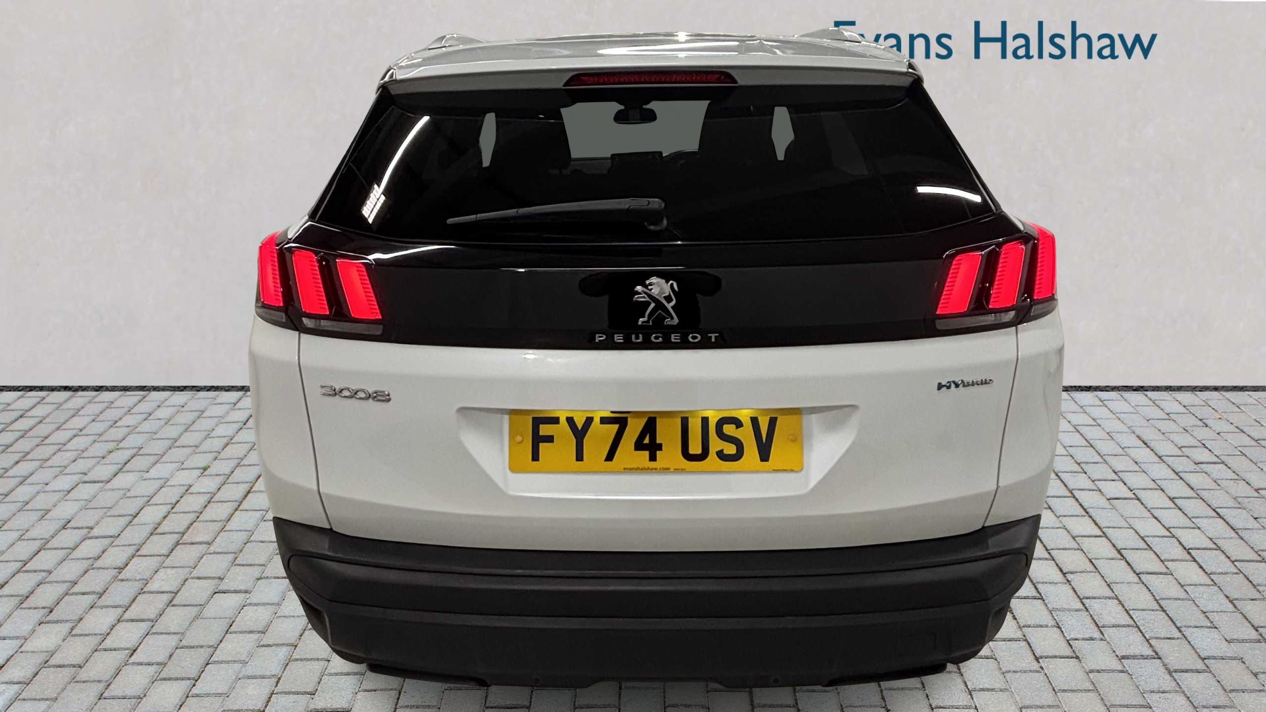 Peugeot 3008 1.6 Hybrid 180 Active Premium E-eat8 2024 White #5