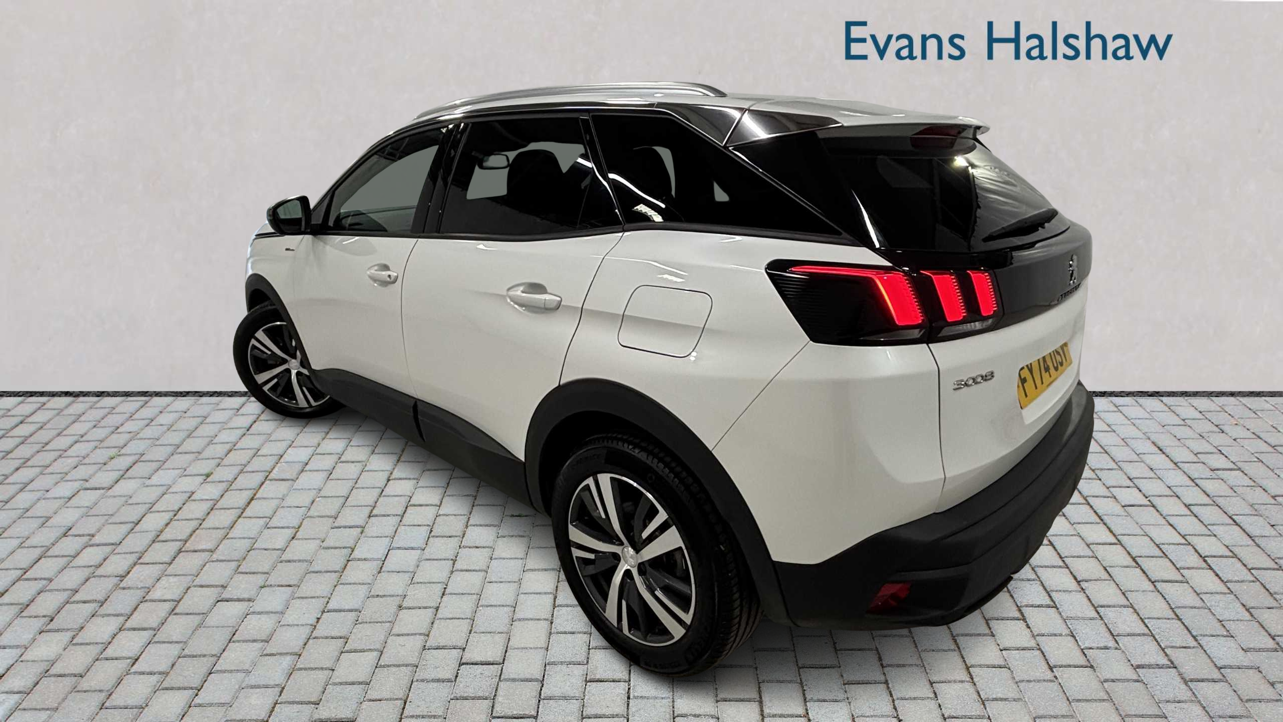 Peugeot 3008 1.6 Hybrid 180 Active Premium E-eat8 2024 White #2