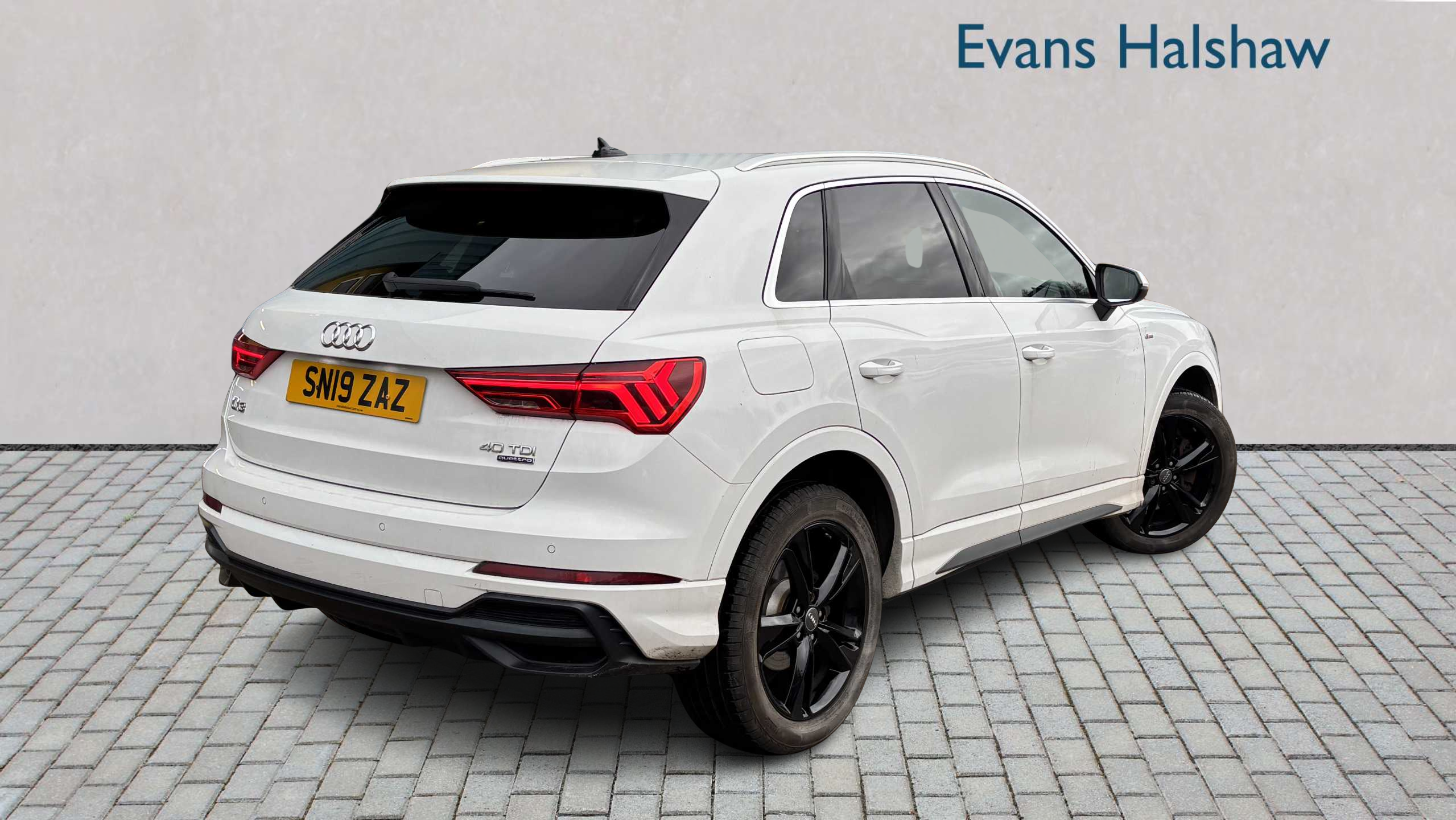Audi Q3 40 Tdi Quattro S Line S Tronic 2019 SN19ZAZ White #3