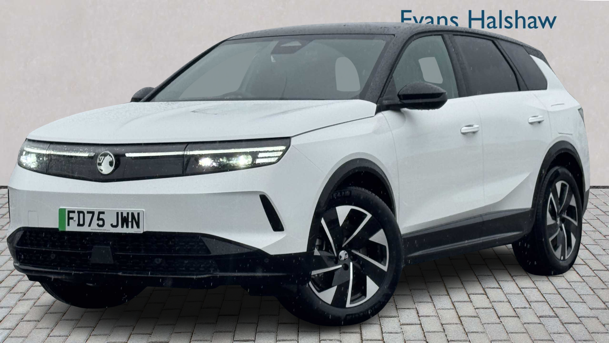 Vauxhall Grandland 157Kw Gs 73Kwh 2025 FD75JWN White #3