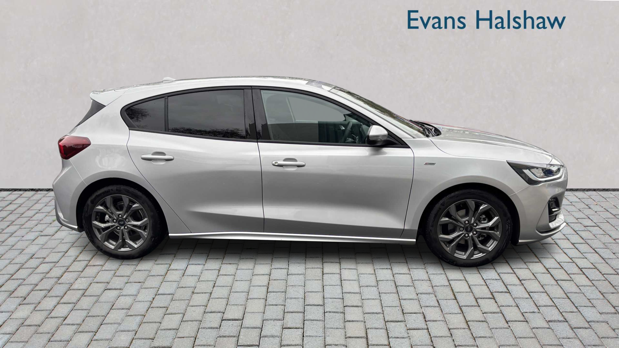 Ford Focus 1.0 Ecoboost Hybrid Mhev St-line 2025 SD75LUP Silver #4