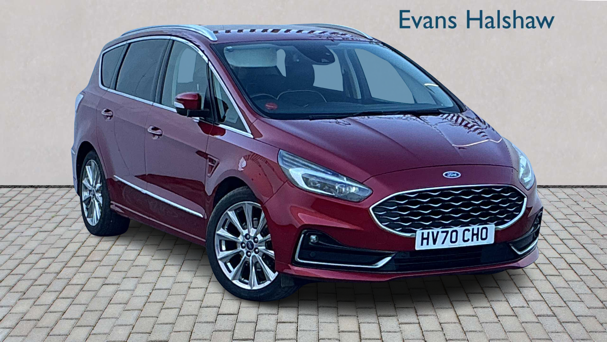 Ford S-Max 2.0 Ecoblue 190 2020 Red