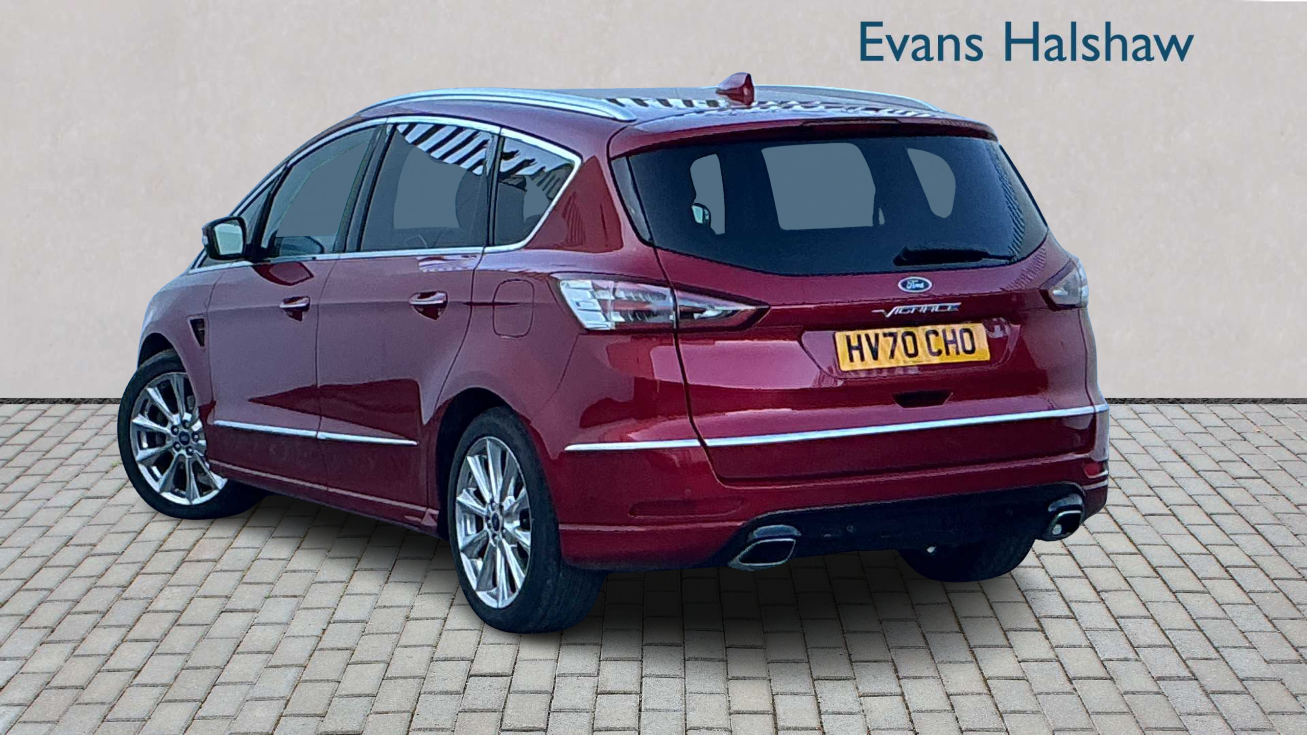 Ford S-Max 2.0 Ecoblue 190 2020 HV70CHO Red #2