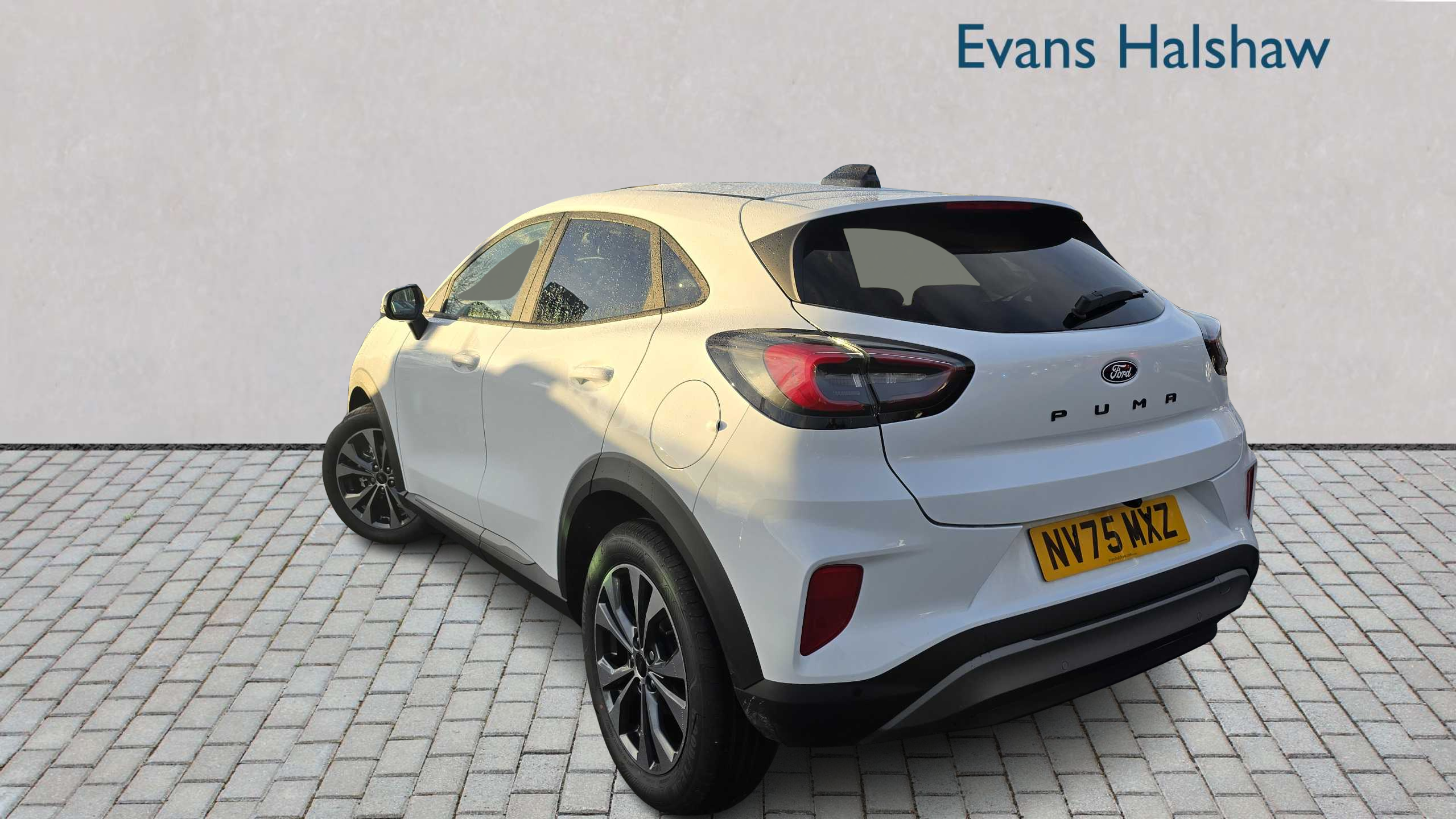 Ford Puma 1.0 Ecoboost Hybrid Mhev Titanium 2025 NV75MXZ White #2