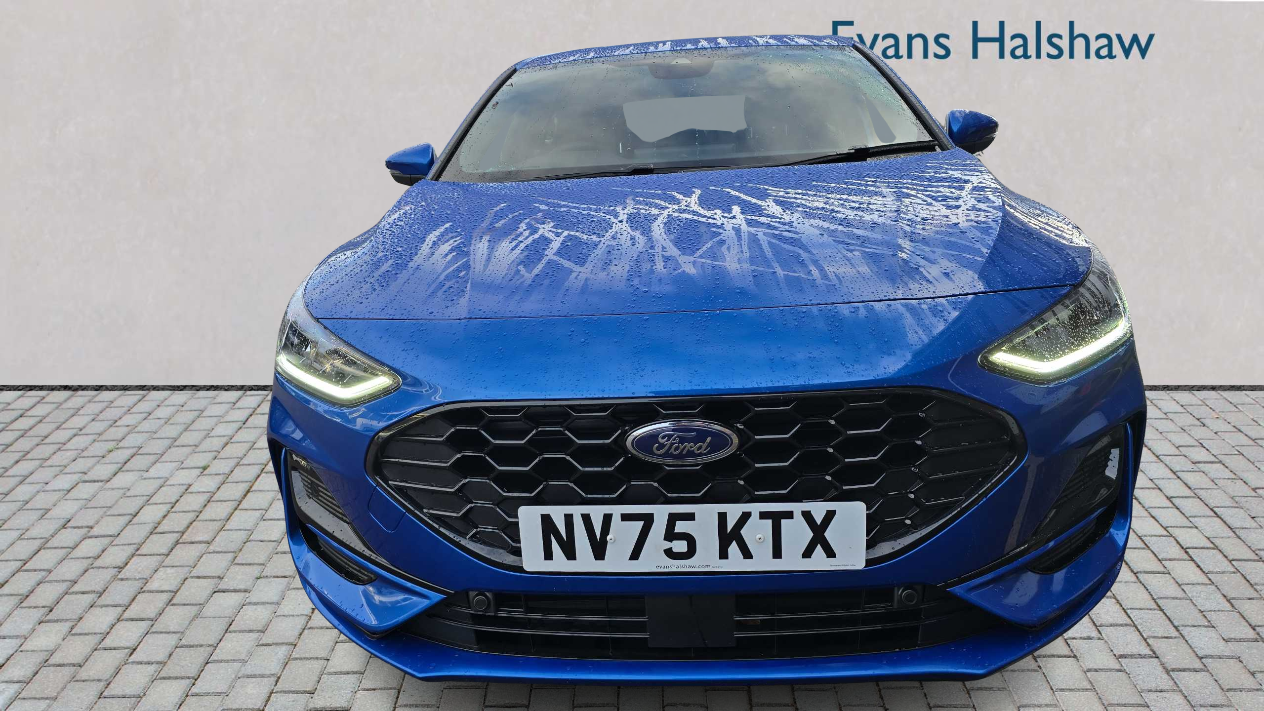 Ford Focus 1.0 Ecoboost Hybrid Mhev 155 St-line X 20 NV75KTX Blue #3