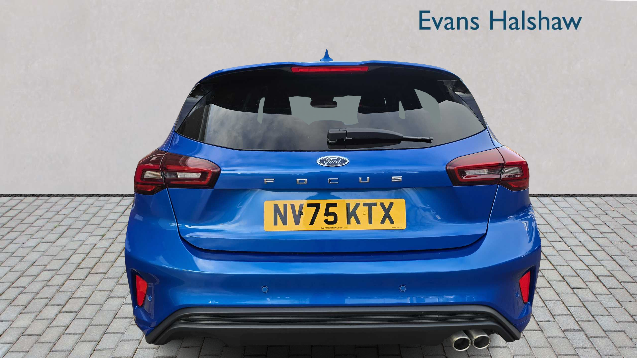 Ford Focus 1.0 Ecoboost Hybrid Mhev 155 St-line X 20 NV75KTX Blue #4