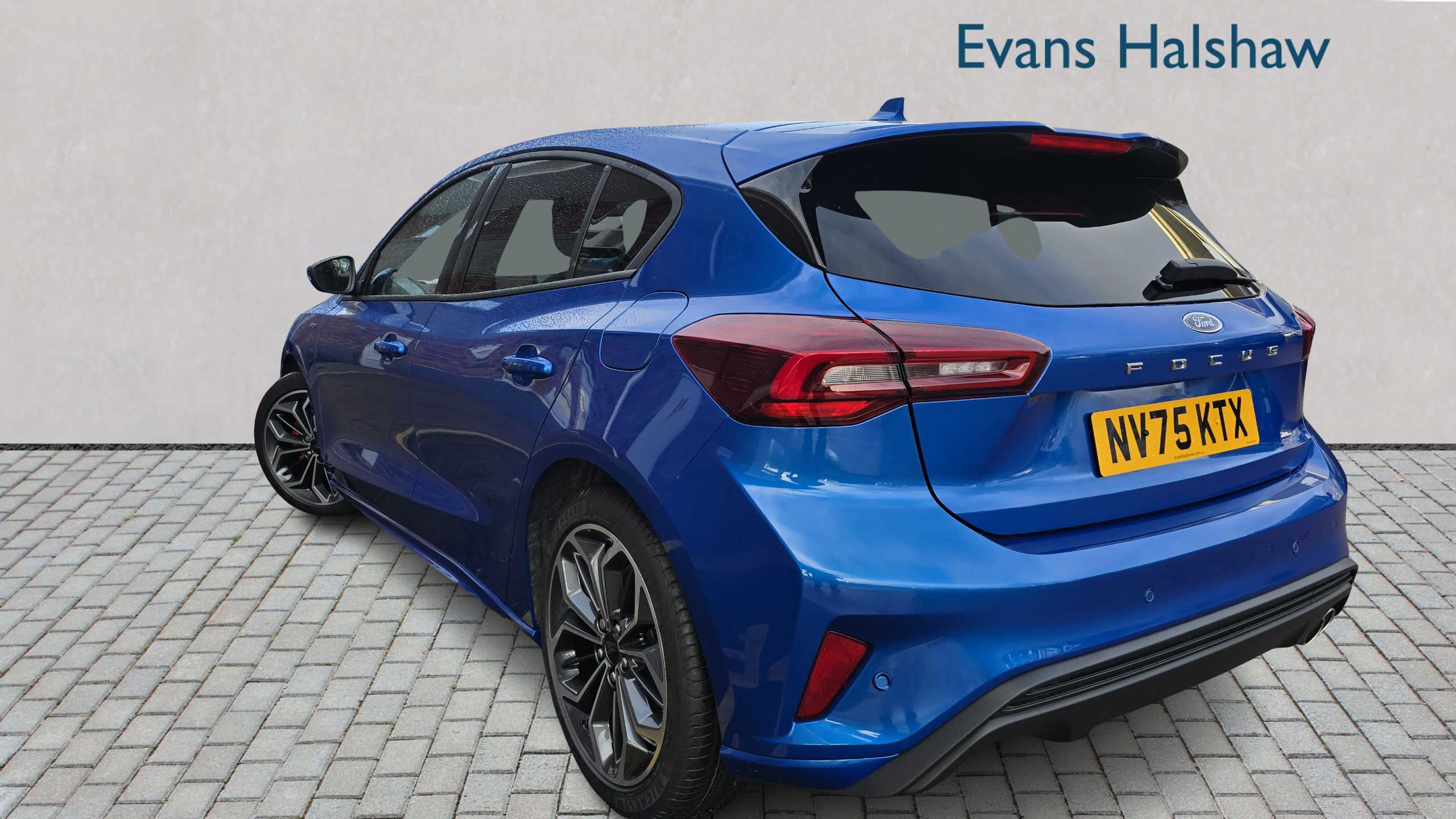 Ford Focus 1.0 Ecoboost Hybrid Mhev 155 St-line X 20 NV75KTX Blue #2