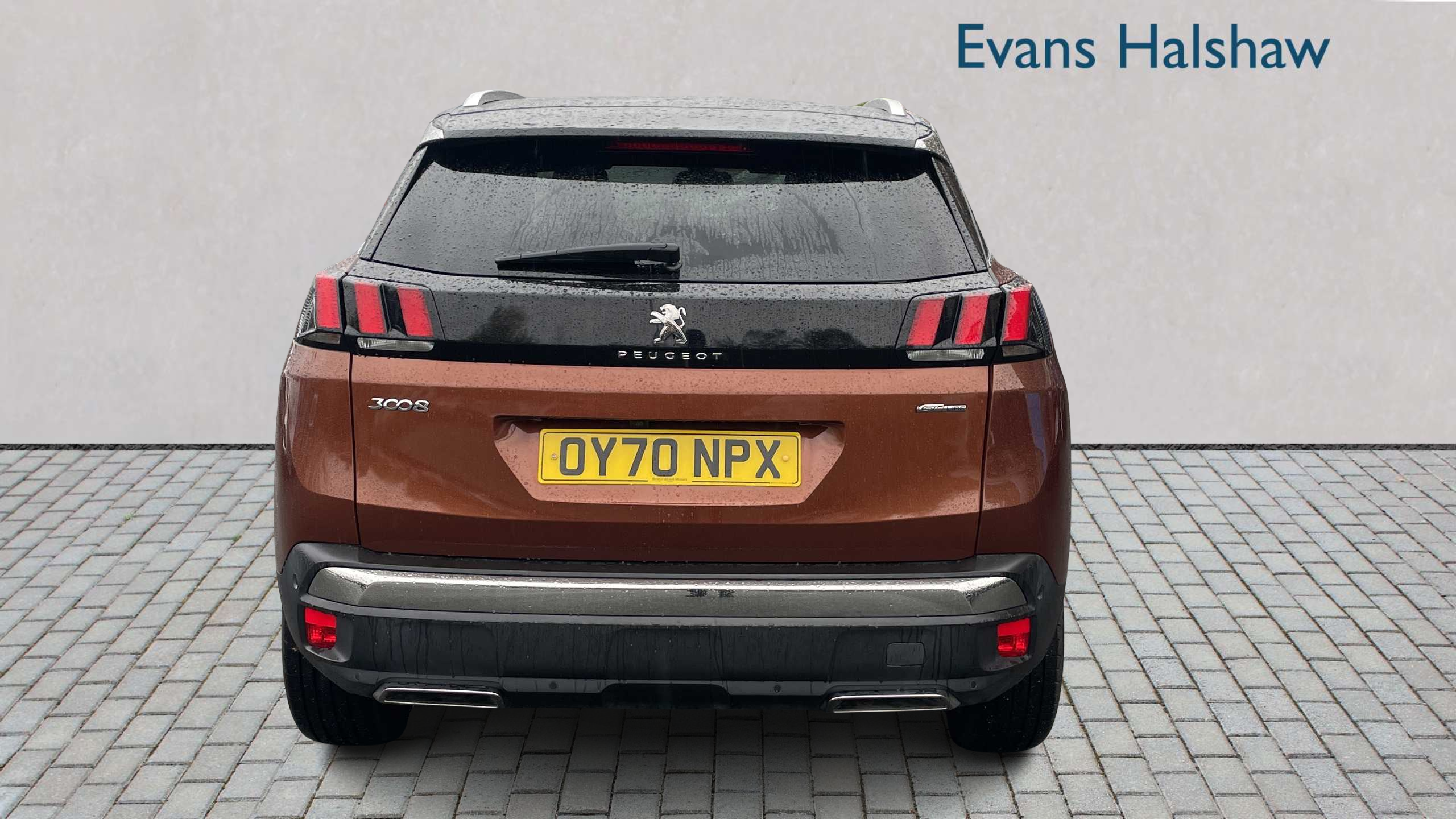 Peugeot 3008 1.5 Bluehdi Gt Line Premium 2020 Brown #3