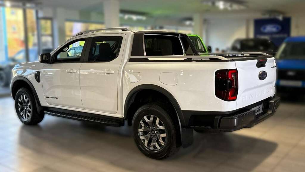 Ford Ranger Pick Up Dcab Wildtrak 2.3 Ecoboost Phev 281 White #4